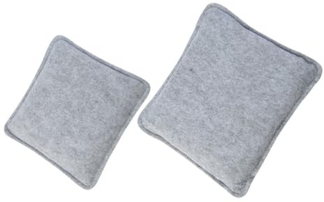 PRETYZOOM 2 piezas Almohadillas para Fieltro con Aguja Cojines de Fieltro Duraderos Resistentes para Manualidades DIY