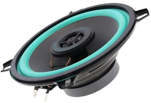 1 x 5 tum bilkoaxialhögtalare, 100 W HiFi-subwoofer, universal för bil, ljud, musik, komplett sortiment, stereo för lastbil