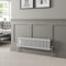 DuraTherm® 300 x 1010mm White Traditional Horizontal Designer Radiator Double Column Colosseum Cast Iron Style Central Heating Panel Radiators Rad