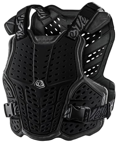 Troy Lee Designs Pettorina Moto ROCKFIGHT Chest Protector Regolabile con Inserti in EPP protettivi per Ragazzi