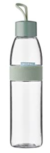 Mepal Ellipse Vattenflaska, Återanvändbar Och Läckagesäker Drickflaska, Lämplig För Kolsyrade Drycker, Bpa-Fri, 700 Ml, Ljusgrön, Nordic Sage