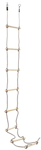 INLIFE Kinder-Strickleiter 290 cm Holz,1.51kg,91803