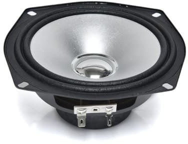 DLUKENY Altavoces multimedia magnéticos de 2Ω 15W con circuito magnético externo para dispositivos de música portátiles para estanterías