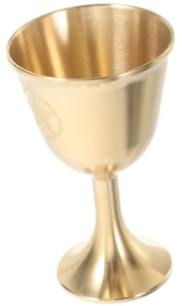 Alipis Copa De Latón Copa De Altar Vintage De Latón Para Ceremonias Paganas y Prácticas Espirituales