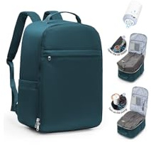 SZLX Mochila De Vacío Equipaje De Mano Mujeres, Mochila Airbag Con Sistema De Vacío Para Viajes, Ryanair Mochila De Viaje Tamaño Cabina Con Bomba Impermeable Maleta De Vacío Para Hombres