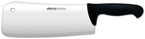 Arcos Coltello da Macellaio in Acciaio Inossidabile Nitrum con Lama da 240 mm – Manico Ergonomico in Polipropilene, Professionale – Nero, Serie 2900