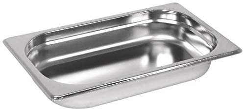 Vogue Edelstahl GN 1/4 Pfanne 40 mm 265 x 162 mm Food Container Restaurant