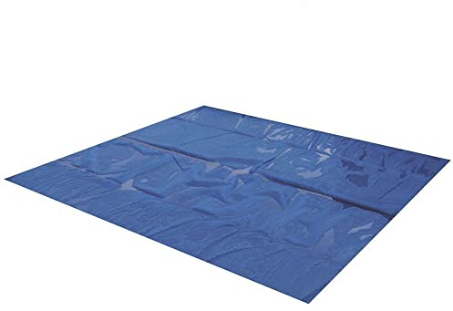Miganeo Premium Telo Solare per Piscina 732x366 cm Rettangolare | Nero/Blu | Tagliabile | Telo Termico | Riscaldamento Piscina