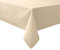 REDBEST Tischdecke, Tischwäsche Uni Seattle, 100% Baumwolle beige Größe 130x170 cm - Robustes, glattes Gewebe, mit hochwertigem Kuvertsaum