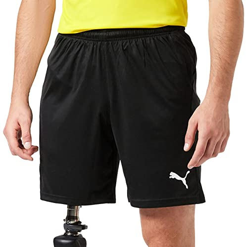 PUMA Herren Liga Core Shorts, Puma Black-puma White, XL EU