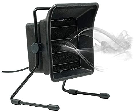 Valtcan Solder Fume Extractor Smoke Absorber Remover VALT921 Bench Top Tiltable Wide Fan Hood Workstation