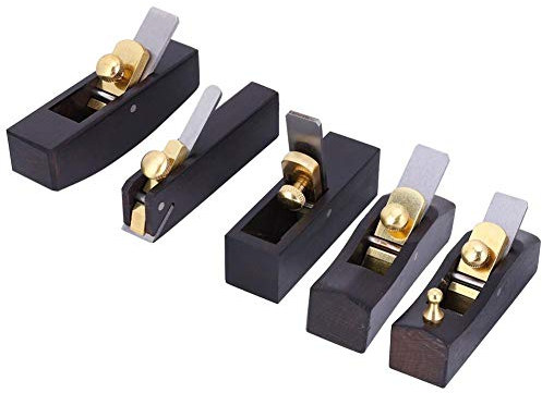 5 Stück Mini Holzhobel Kleiner Holzhobel Block Hand Hobelhobel für Holzbearbeitung, Beschneiden, Holzhobeln, Schärfen, Basteln