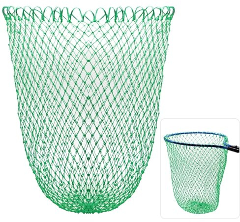 Dovesun Retino da Pesca Guadino per Pesca Rete di Ricambio per la Pesca Verde Maniglia/Telaio Non Inclusi