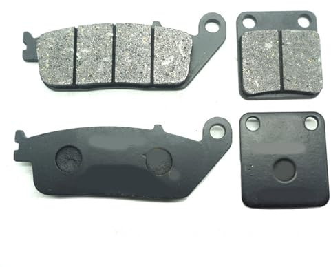 XIANHEN Pastillas De Freno Delanteras Y Traseras Motocicleta para Daelim S2-125Fi (2007, 2008, 2009, 2010, 2011, 2012 2013)