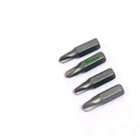 Barnwell Set of 4 Security Tamperproof Tri-Wing Screwdriver Bits 1, 2, 3, 4