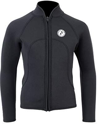 Two Bare Feet Kids Heritage Wetsuit Jacket - Full & Half Zip Children's Wetsuit Jacket