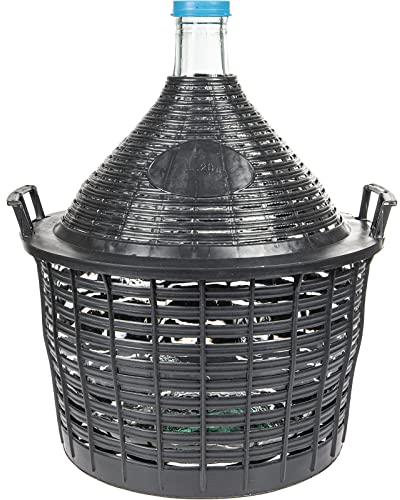 AlcoFermBrew Bonbonne en Verre 20L – Dame-Jeanne en Verre | Seau Fermentation