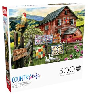 Buffalo Games Tom Wood, A Little Bit of Heaven, 500 Piece Puzzle for Adults