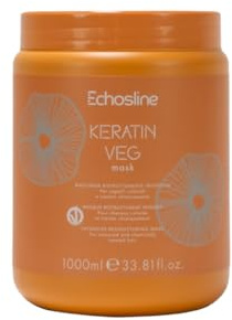 ECHOSLINE MASCHERA RISTRUTTURANTE INTENSIVA PER CAPELLI COLORATI E TRATTATI CHIMICAMENTE 1000 ML