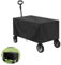 Folding Garden Cart Cover - Waterproof, Dustproof Oxford Cloth Protective Cover for Festival Wagon, Cart (97x61x56cm)