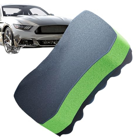 Esponja De Lavado Automático - Práctico Espolvoreador 21x10x8cm, Cojín De Limpieza De Esponja , Alimentación Al Por Menor Del Coche Con Alta Absorción | Herramienta De Espesor No Rayado Para