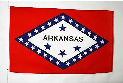 AZ FLAG Bandiera Arkansas 150 x 90 cm - Bandiera Stato Americano – Usa - Stati Uniti 90 x 150 cm