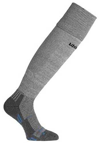 Uhlsport Herren Stutzenstrumpf Team Pro Player, dark grey melange/schwarz, 45-47, 100369119