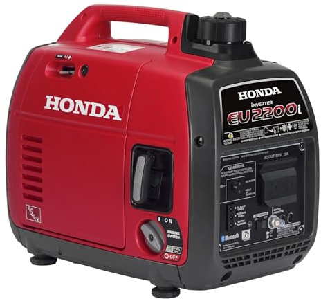 Honda 664240 EU2200i 2200 Watt Portable Inverter Generator with Co-Minder