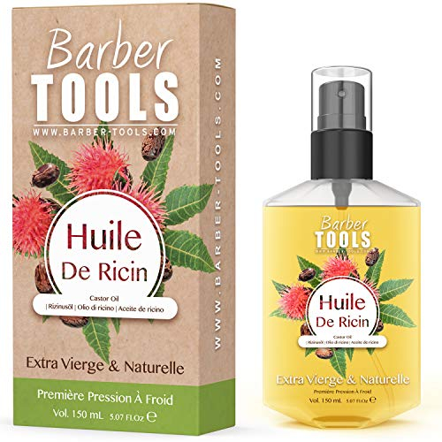 OLIO DI RICINO | 100% Puro, Naturale e spremuto a freddo | Ciglia, sopracciglia, corpo, capelli, barba, unghie | Olio di ricino, senza esano, senza OGM (150 ml)