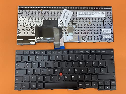 T-ProTek German Keyboard with Track Point Compatible with Lenovo ThinkPad E444.99 (20DE001PUS)