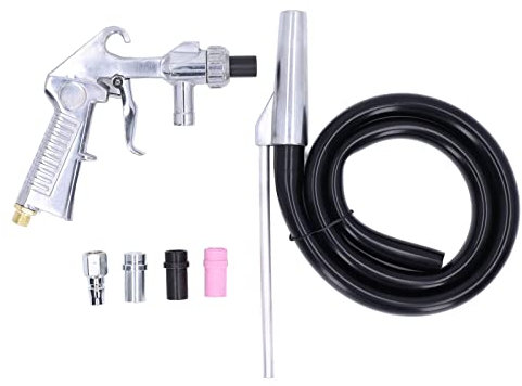 Sandblaster Sand Sand Gun Set Sandblaster Sandbläster Spray Gun Tool Set med Munstycke för Polering