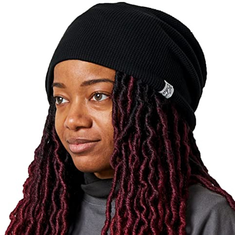 CHARM Slouch Beanie Hat for Mens and Women - Baggy Slouchy Cotton Chemo Hat Japanese Korean Fashion Style