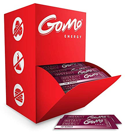 GoMo ENERGY® Bevanda Energetica del Metabolismo Senza Zucchero |+1500 mg L-Carnitina +200mg Acai +100mg Estratto di Tè Verde +70mg Caffeina + Vitamine │ Bevanda Termogenica | METABOLISER 100 porzioni