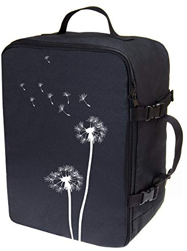 Bagaglio a mano per Ryanair Multifunzione Zaino da Viaggio Bagaglio Borsa per Aereo cabina da viaggio Ideale per i voli Dimensioni 40x25x20cm Dente di leone [102]