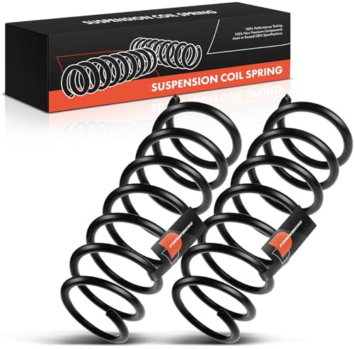 Frankberg 2x Muelles de chasis Muelles de suspensión Compatible con Serie 5 F10 520i 523i 530i 2009-2016 Replace# 33536794652,33536794660