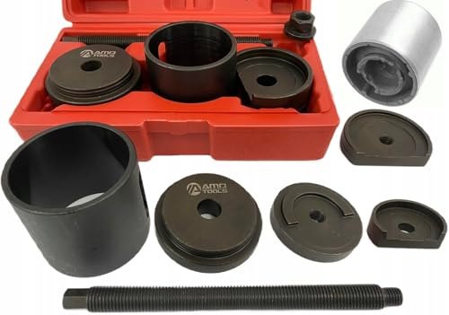 Extracteurs de bagues de roue avant, kit d’outils de montage/démontage, silentblocs métal-caoutchouc, outils de presse pour silentblocs en caoutchouc pour Cooper One R50 R52 R56