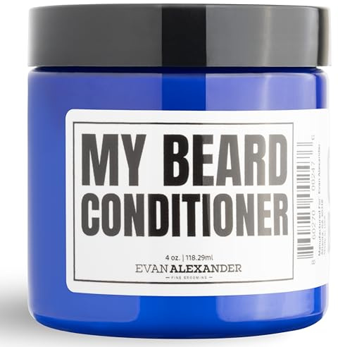 Evan Alexander Grooming MY Beard Conditioner for Men - 4 oz | Smoothens Frizzy Beards, Repairs Damage, Enhance Shine & Boosts Moisture Retention