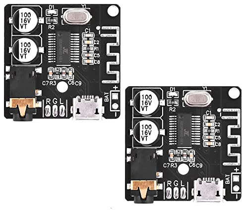 Heemol VHM-314 Bluetooth Scheda Ricevitore Audio 5.0 mp3 scheda decodificatore senza perdita di modulo Musica Stereo Wireless (2 pezzi)