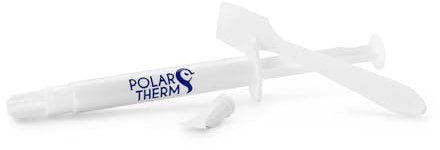 Polartherm X-8 by Thermal Grizzly - 5 Gramm CPU-Wärmeleitpaste für CPU & GPU - Hohe Wärmeleitfähigkeit, Lange Haltbarkeit, Nicht leitendes Wärmeleitfett - Wärmeleitpaste Kit mit Spatel