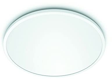 Philips LED SceneSwitch Deckenleuchte (15 W), 3 Helligkeitsstufen, kaltweiß Licht, energiesparende Raumbeleuchtung mit EyeComfort, weiß, 25cm