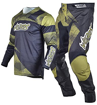Willbros Motocross Jersey Hose Combo Trousers Offroad Radsportanzug MX ATV MTB (Jersey XXL/Pant W38)