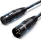 Veetop XLR Kabel Mikrofon, XLR Mikrofon, Mikrofonkabel XLR Stecker auf XLR Buchse (5m)