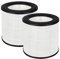 Todfut FY0194 Replacement True HEPA Filter Compatible with Philips AC0820/30 AC0820/10 AC0830/10 AC0819/10 800 Series Compact Air Purifier, Replace Part FY0194/30, H13 Air Clean - 2 Packs