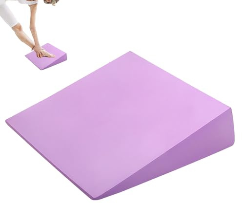 Djowyh Blocs de yoga | Exercices de pieds - Blocs de compensation en mousse - Étirement des mollets - Planche inclinée - Squat Wedges - Blocs en mousse - Bloc de cale pour l'équilibre