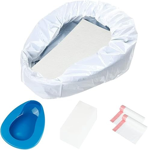 Set di padelle da letto per donne e uomini, confezione da 30 fodere usa e getta e assorbenti per anziani