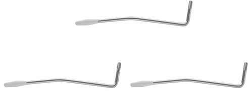 Hfgdnchva 3X Leva nel Acciaio Vibrato per Braccio Tremolo Bilanciere 5.0Mm per Strumenti per Chitarra Elettrica