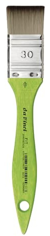 Da Vinci 5073 Series Mottler Brush, Synthetic Fiber, Green, 18.3 x 3 x 30 cm