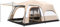KinZon Campingzelt für 10 Personen, wasserdicht, großes Familienzelt mit 2 Schlafzimmern, 6 großen Netzfenstern, für Picknick, Camping (Beige, 8-10 Personen (410 x 300 x 210 cm))