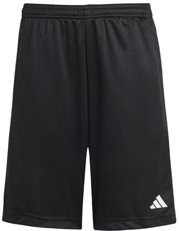 adidas Unisex Kinder Train Essentials Logo Regular Fit Short Junior, Black/White, 11-12 Years