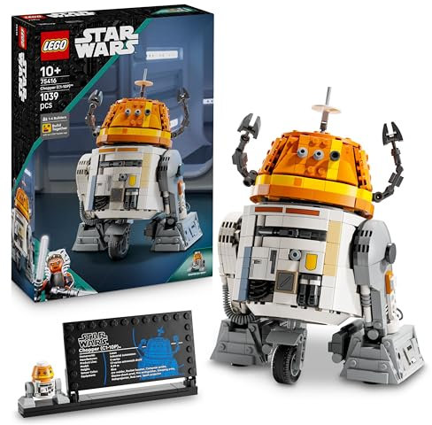 LEGO Star Wars 75416 Chopper (C1-10P) Astromech Droid Figure - Building Toy with Lever-Activated Head Movements, Detachable Arms & Centre Wheel - Gift for Ahsoka Fans, Boys & Girls Aged 10+